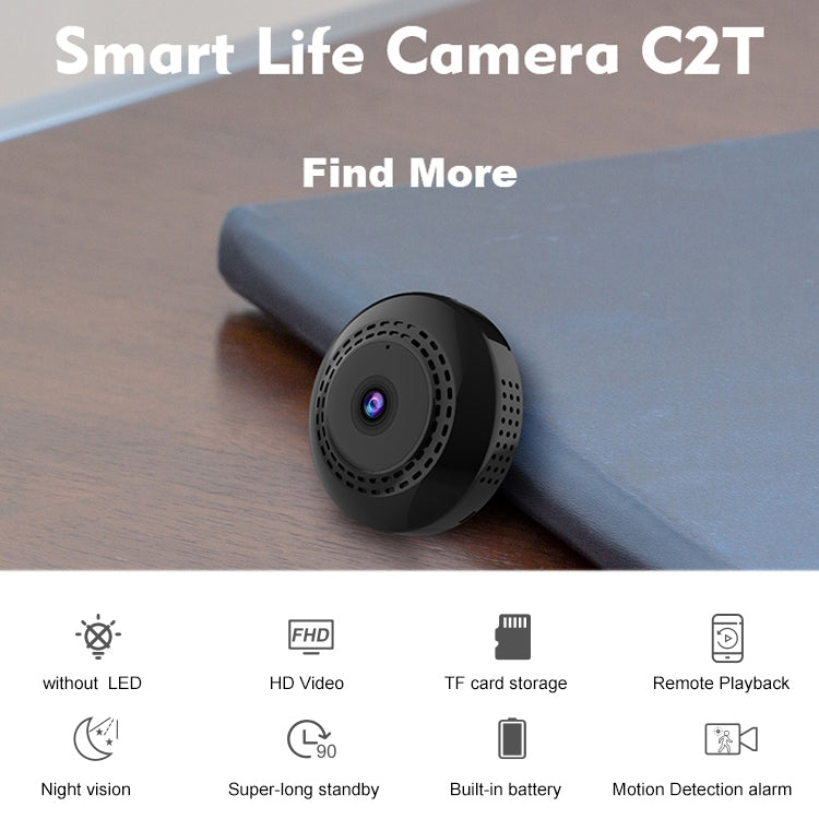 CAMSOY C2T 1080P WiFi Wireless Network Action Camera Wide-angle Recorder, C2T CAMSOY C2T 1080P WiFi Wireless Network Action Camera Wide-angle Recorder, C2T